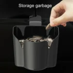 Car Back Seat Hook Trash Rubbish Garbage Can Mobile Phone Holder Storage Box - Image 4