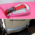 Car Safety Seat Protective Pad with Clip Back Abdominal Belt for Pregnant Woman - Image 4