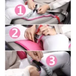 Car Safety Seat Protective Pad with Clip Back Abdominal Belt for Pregnant Woman - Image 5