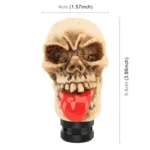 Universal Car Skull Shape Shifter Manual Automatic Gear Shift Knob - Image 3