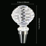Universal Car Nest Shaped Crystal Gear Head Gear Shift Knob - Image 4