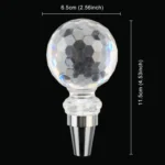 Universal Car Spherical Crystal Gear Head Gear Shift Knob - Image 4
