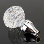 Universal Car Nest Shaped Crystal Gear Head Gear Shift Knob with Light - Image 2