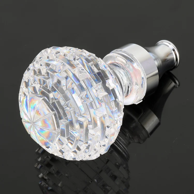CRP0920_2.webp Universal Car Nest Shaped Crystal Gear Head Gear Shift Knob with Light - Image 3