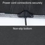 Car 12V Front Seat Heater Cushion Warmer Cover Winter Heated Warm, Double Seat - Image 4