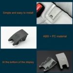 Car Rear Children Seat Isofix Cover for Audi A6 2013-2018 - Image 5