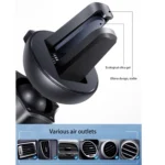 Car Air Outlet Induction Gravity Phone Wireless Charging Holder - Image 4