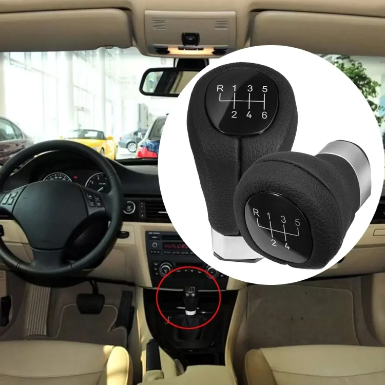 CRP1307_6.webp Car 5-speed Gear Shift Lever Knob for BMW - Image 7