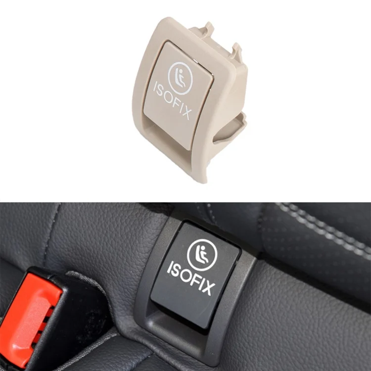 CRP1375Q.webp Car Rear Child ISOFIX Switch Seat Safety Cover 2059200513 for Mercedes-Benz W205 2015-2021, Left Driving - Image 1