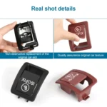 Car Rear Child ISOFIX Switch Seat Safety Cover 2059200513 for Mercedes-Benz W205 2015-2021, Left Driving - Image 4