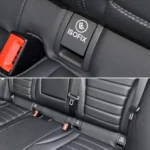 Car Rear Child ISOFIX Switch Seat Safety Cover 2059200513 for Mercedes-Benz W205 2015-2021, Left Driving - Image 6