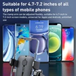 WK WA-S54 K Captain Speed Series Mechanic Car Air Outlet Holder - Image 6