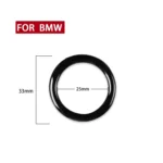 For BMW 3 Series E90/E92/E93 2009-2012 Car One-button Start Carbon Fiber Trim Ring, Left and Right Drive Universal - Image 2
