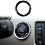 For BMW 3 Series E90/E92/E93 2009-2012 Car One-button Start Carbon Fiber Trim Ring, Left and Right Drive Universal - Image 6