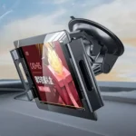 Car Dashboard Tablet Holder PU Suction Cup Windshield Bracket - Image 7