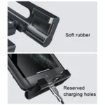 Car Dashboard Tablet Holder PVC Suction Cup Windshield Bracket + Tray - Image 4