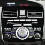 For Mazda 3 Axela 2010-2013 4 in 1 Car Central Control Radio Set B Decorative Sticker, Left Drive - Image 5