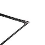 2 PCS Car Carbon Fiber Central Air Outlet Frame Decorative Sticker for Infiniti Q50 / Q60 2014-2020 - Image 3