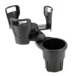 Multi-functional Car Auto Universal Carbon Fiber Texture Cup Holder Drink Holder - Image 2