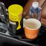 Multi-functional Car Auto Universal Carbon Fiber Texture Cup Holder Drink Holder - Image 11