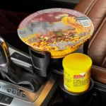 Multi-functional Car Auto Universal Carbon Fiber Texture Cup Holder Drink Holder - Image 12