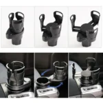 Multi-functional Car Auto Universal Carbon Fiber Texture Cup Holder Drink Holder - Image 10
