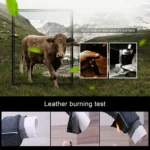 Universal Car Genuine Leather Pinhole Steering Wheel Cover, Diameter: 38cm - Image 6