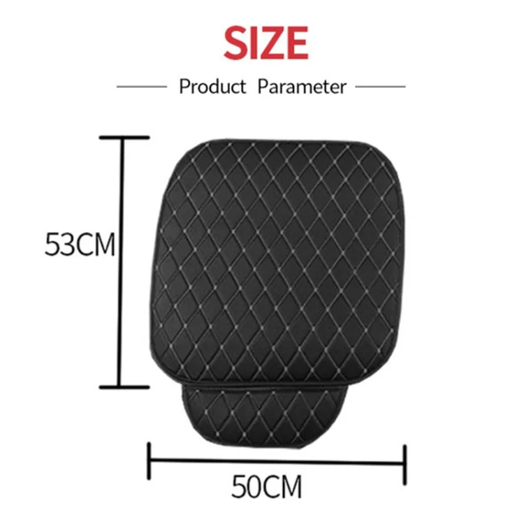 CRP2281C_3.webp Car Seat Cushion Universal Simple Seat Cover Anti-slip Mat Auto Accessories - Image 4