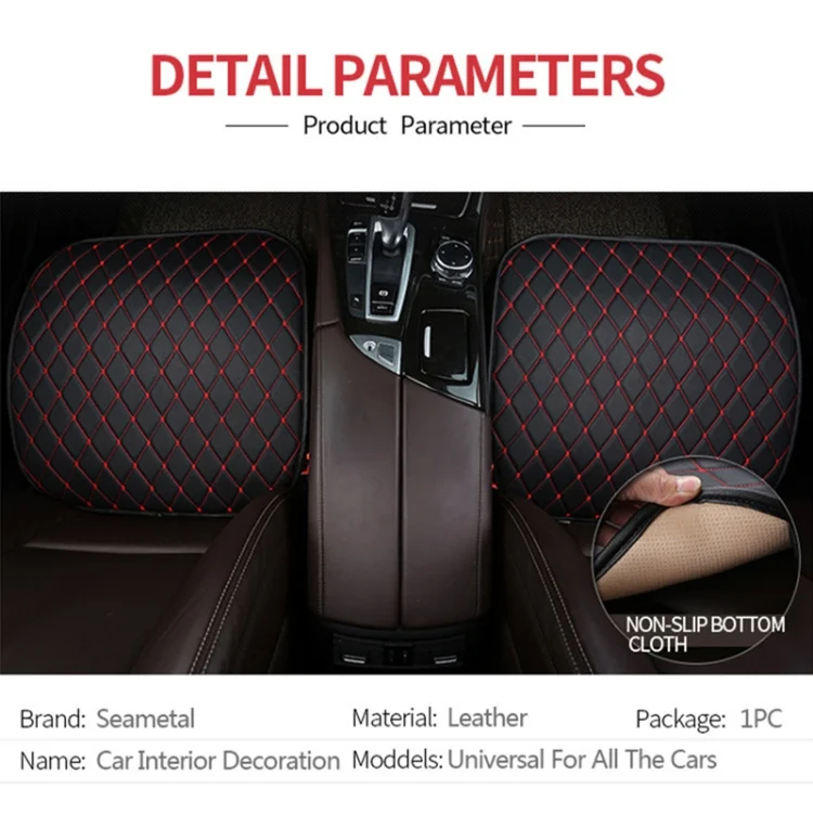 CRP2281C_4.webp Car Seat Cushion Universal Simple Seat Cover Anti-slip Mat Auto Accessories - Image 5
