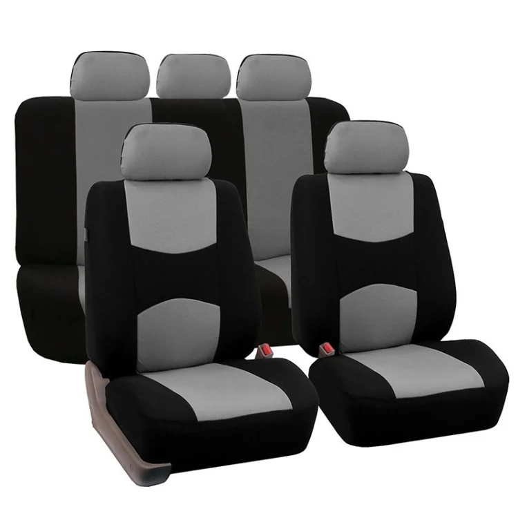 9 in 1 Universal Four Seasons Anti-Slippery Cushion Mat Set for 5 Seat Car, Style:Ordinary
