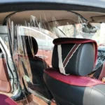 Car Quarantine Transparent Anti-spray Shield Anti-Saliva Protective Film, Driver Seat Universal - Image 4