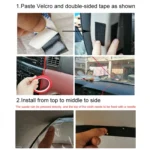 Car Quarantine Transparent Anti-spray Shield Anti-Saliva Protective Film, Driver Seat Universal - Image 6