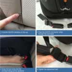 Car Kids Safety Seat Fixing Belt Children ISOFIX Interface Soft Connection Belt - Image 7
