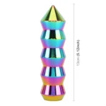 Universal Car Colorful Long Cone Shape Gear Head Gear Shift Knob - Image 3
