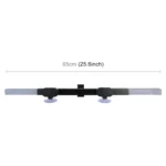 Car Sucker Suction Cups Retractable Windshield Sun Shade Block Sunshade Cover for Solar UV Protect, Size: 65cm - Image 4