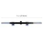 Car Sucker Suction Cups Retractable Windshield Sun Shade Block Sunshade Cover for Solar UV Protect, Size: 70cm - Image 4