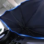 Car Retractable Sunshade Sunscreen Heat Insulation Front Windshield Sunshade, Large Size - Image 9