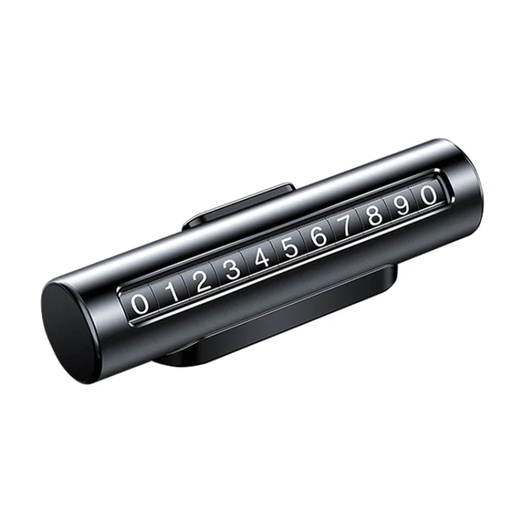 CRP2681B_1.webp Car Metal Roller Creative Temporary Parking Card Parking Number Card - Image 2