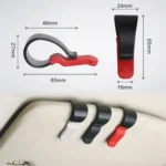 Multifunctional Car Glasses Mount Holder Card Bill Storage Clip - Image 3