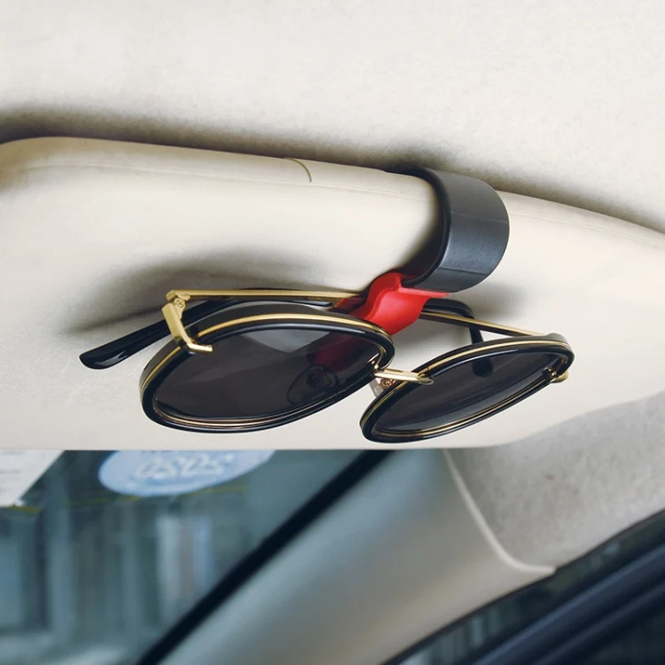 CRP2748B_5.webp Multifunctional Car Glasses Mount Holder Card Bill Storage Clip - Image 6