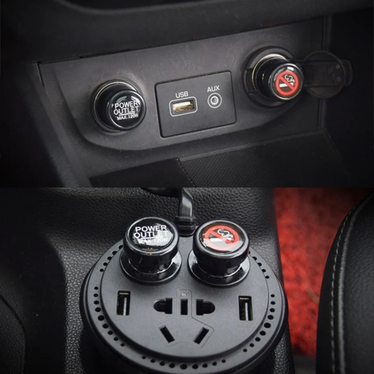CRP2752_4.webp 2 PCS / Set Car Cigarette Lighter Dust Cover Plug - Image 5