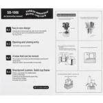 Multi-functional Car Base Adjustable Cup Holder Drink Holder - Image 11