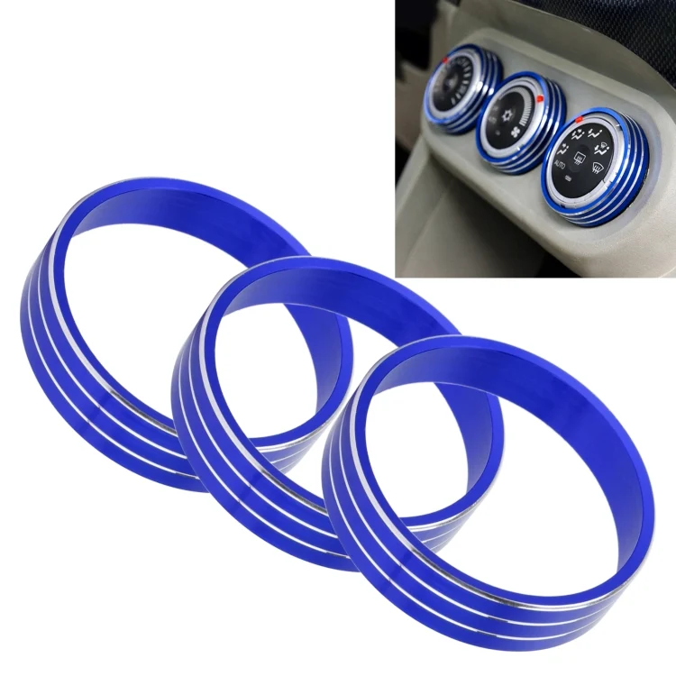 Car Metal Air Conditioner Knob Case for Mitsubishi ASX