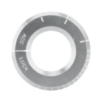 For Mercedes-Benz Metal Ignition Key Ring, Diameter: 4.8cm - Image 6