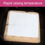 Car USB Seat Heater Cushion Warmer Cover Winter Heated Warm Mat, Style: Square - Image 4