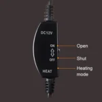 Car Cigarette Lighter Socket Seat Heater Cushion Warmer Cover Winter Heated Warm Mat - Image 4