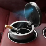 Multi-function Portable Creative LED Car Cigarette Ash Tray Ashtray with Lid - Image 7