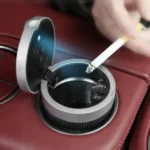 Multi-function Portable Creative LED Car Cigarette Ash Tray Ashtray with Lid - Image 8