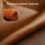 Hallmo Car Cowhide Leather Key Protective Cover Key Case for New Mercedes-Benz E300L - Image 3