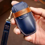 Hallmo Car Cowhide Leather Key Protective Cover Key Case for BYD - Image 4